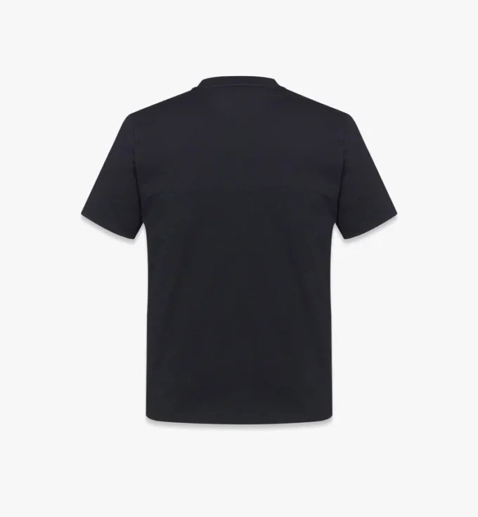 T-shirt Essential con tasca e logo in cotone biologico