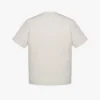 T-shirt in bouclé con toppa con logo