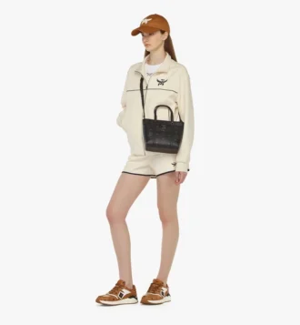 Toni Shopper con chiusura superiore a zip in Visetos