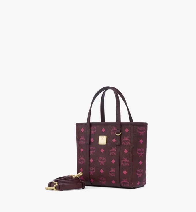 Toni Shopper con chiusura superiore a zip in Visetos