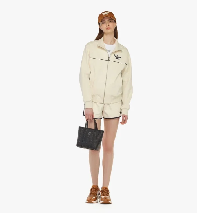 Toni Shopper con chiusura superiore a zip in Visetos