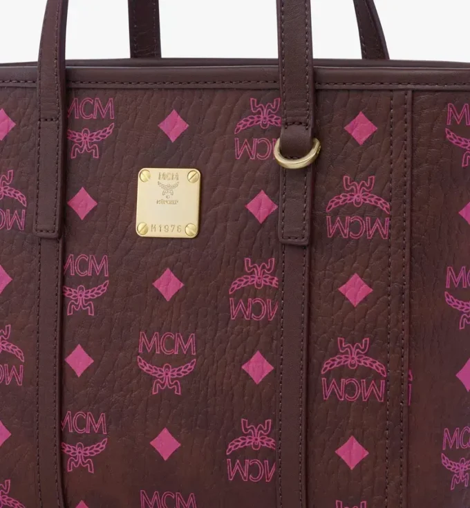 Toni Shopper con chiusura superiore a zip in Visetos