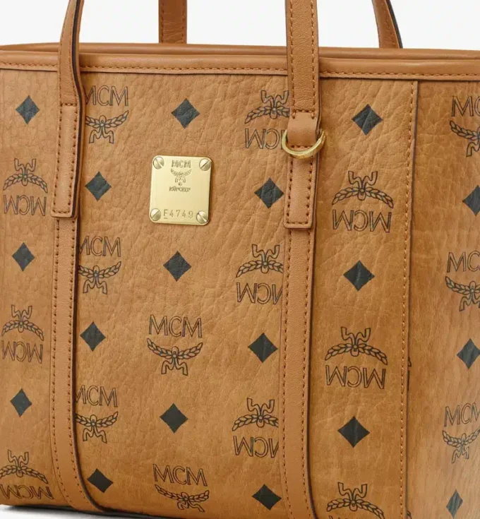 Toni Shopper con chiusura superiore a zip in Visetos