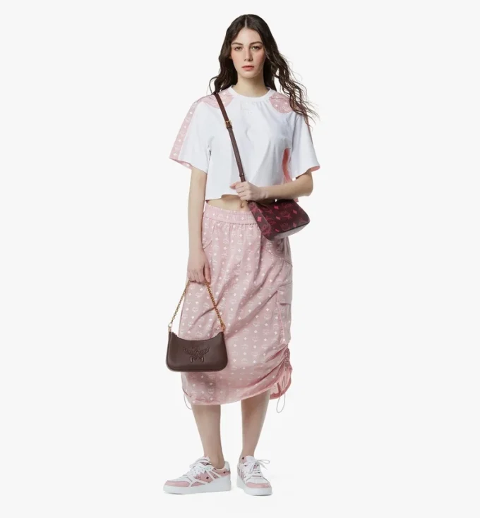 Toni Shopper con chiusura superiore a zip in Visetos