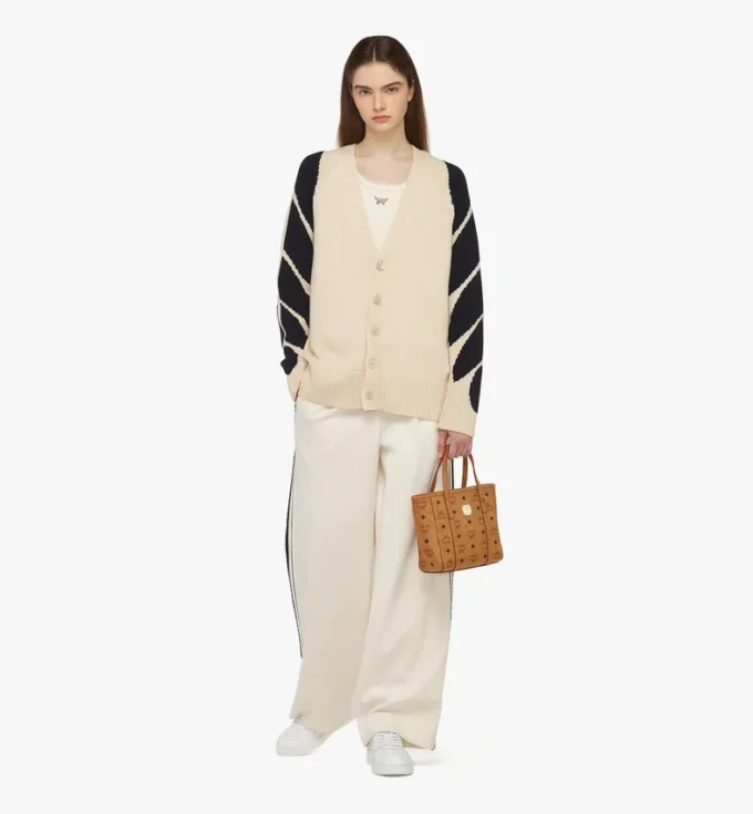 Toni Shopper con chiusura superiore a zip in Visetos