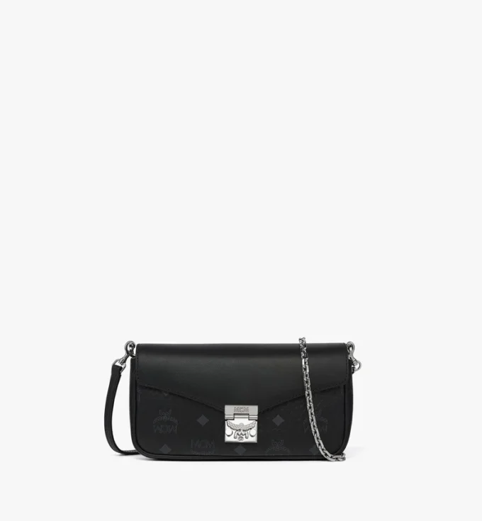Tracy Crossbody in mix di pelle Visetos Tracy Crossbody in mix di pelle Visetos