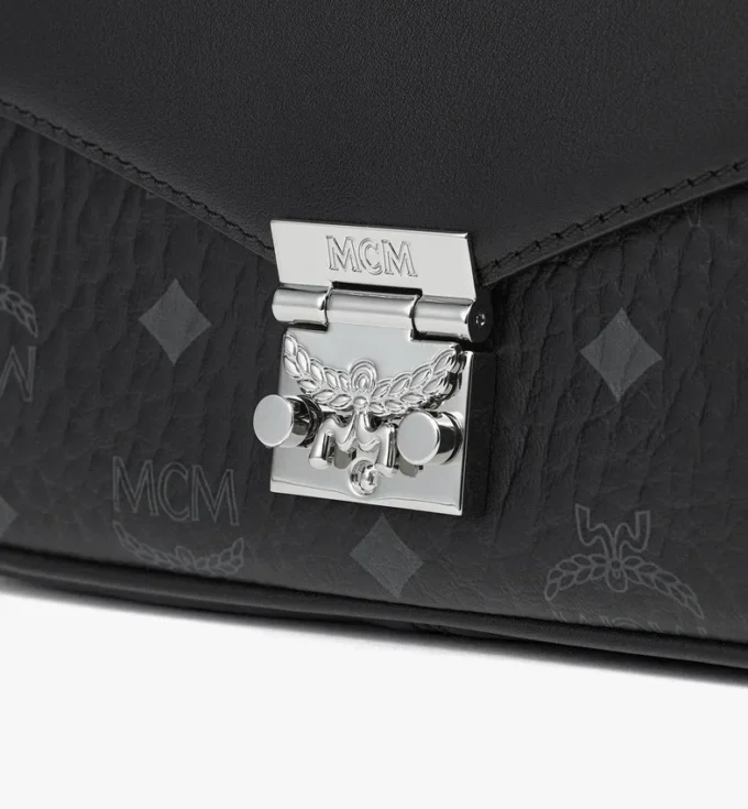 Tracy Crossbody in mix di pelle Visetos Tracy Crossbody in mix di pelle Visetos