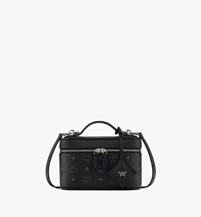 Trousse Aren in mix di pelle Visetos