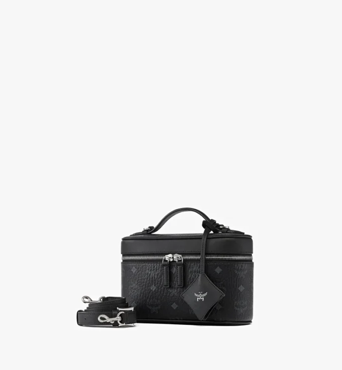 Trousse Aren in mix di pelle Visetos