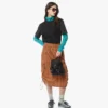 Zaino con coulisse Aren in Econyl® e pelle