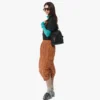 Zaino con coulisse Aren in Econyl® e pelle